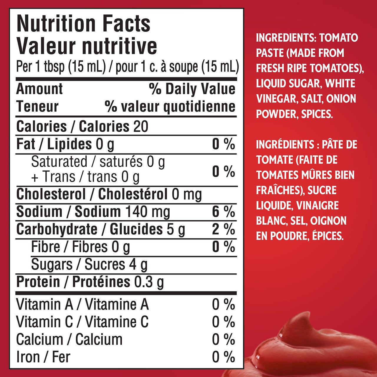 Heinz Tomato Ketchup, 750mL/25oz., Bottle, {Imported from Canada}